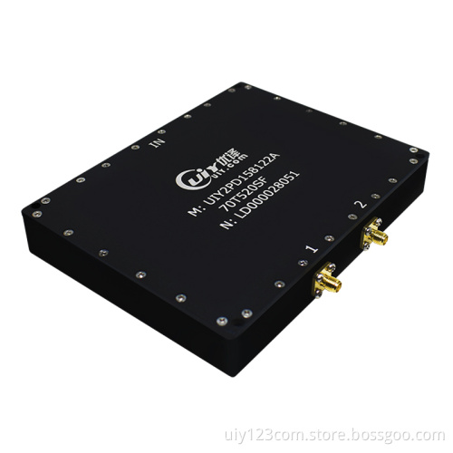 VHF UHF Band 70~520MHz 1 Input 2 Output Splitter RF 2 Way Power Divider